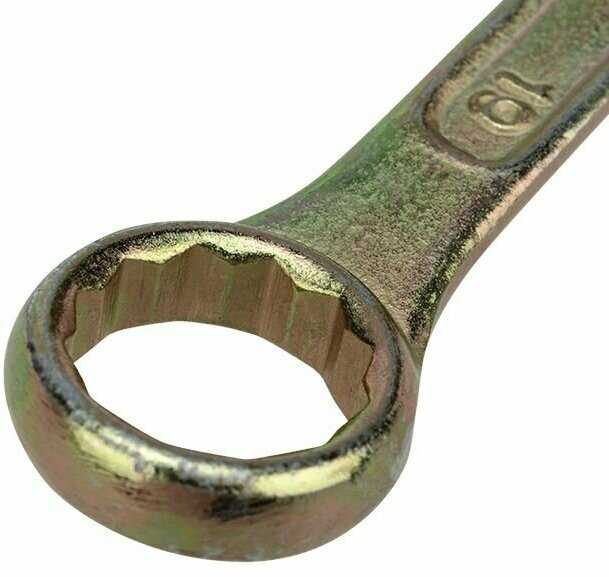 Ключ гаечный комбинированный REXANT рожковый накидной 19 мм (REXANT) фотография 3