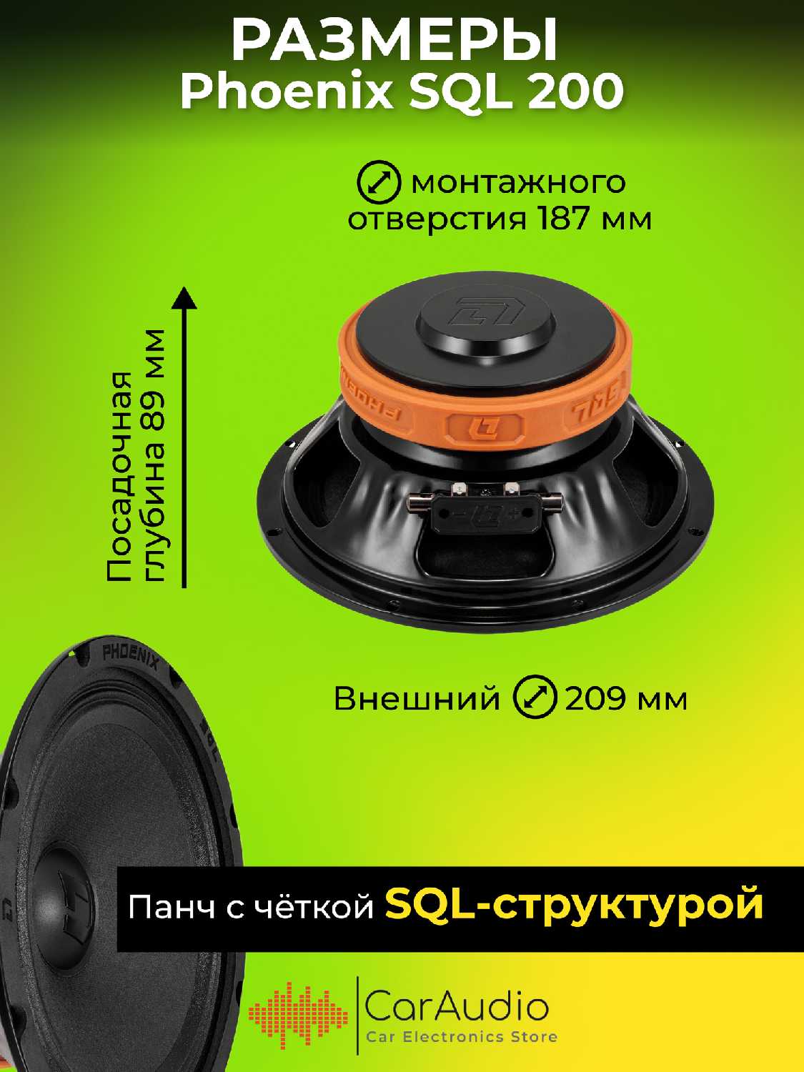 Акустическая система DL Audio Phoenix SQL 200 фотография 15