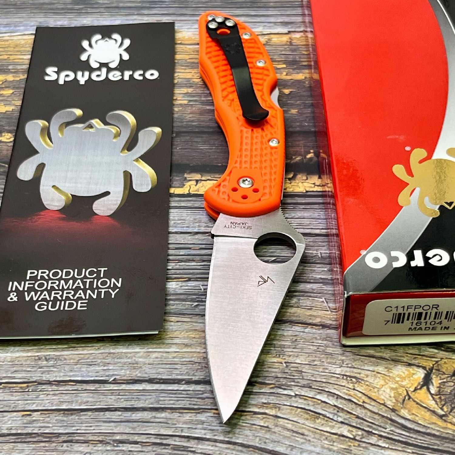 Нож складной Spyderco Delica 4 (C11FPOR) фотография 4