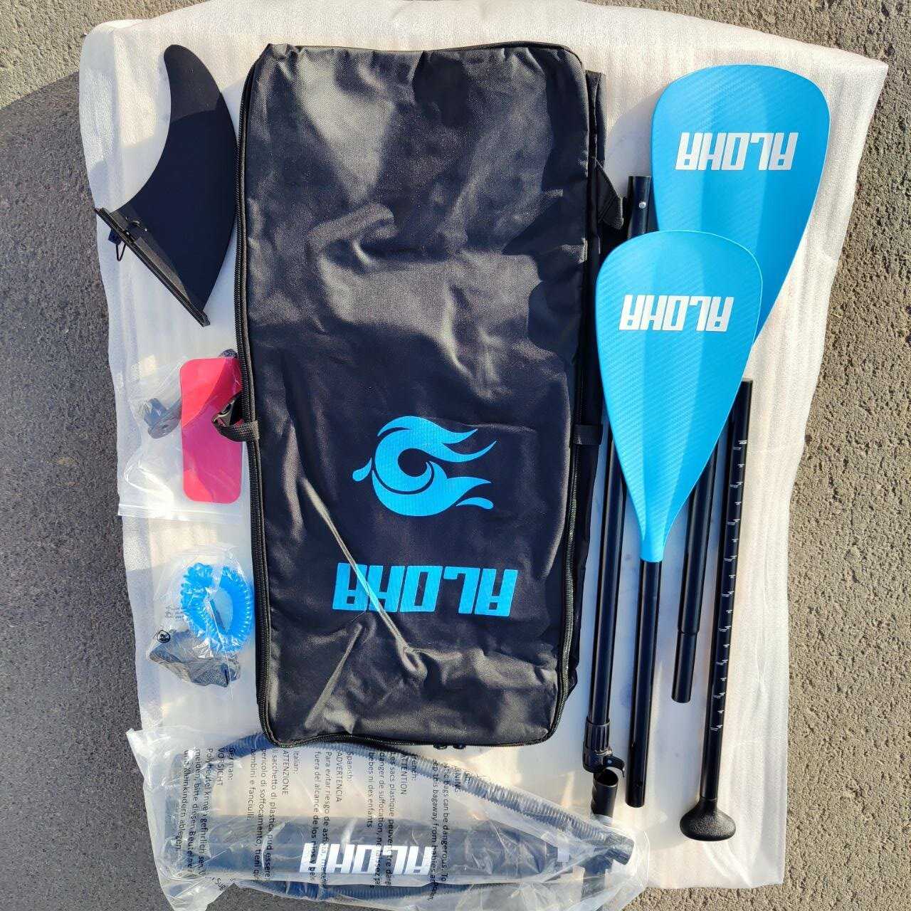 Надувная SUP доска ALOHA SUP доска - каяк 2 в 1 ALOHA Лис 12'0 фотография 5