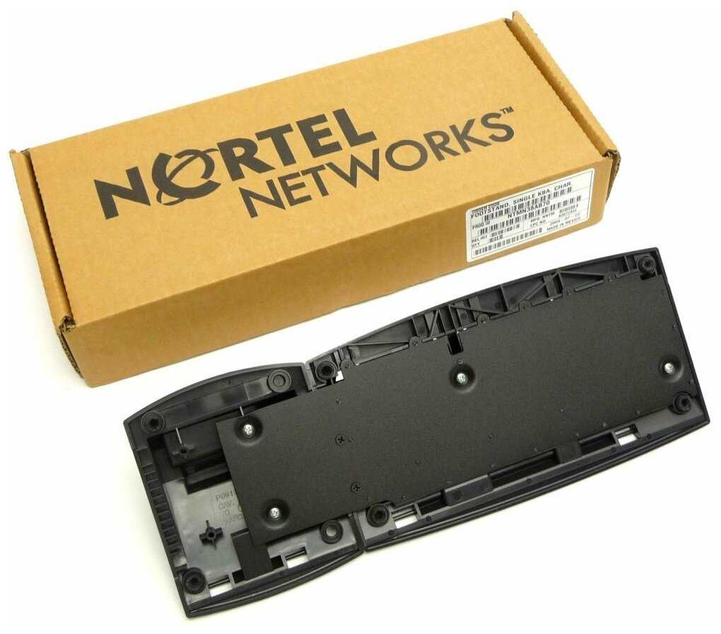 Подставка Nortel M3900 KBA Single Footstand Kit 1 Platinum NTMN38AB66E6 фотография 3