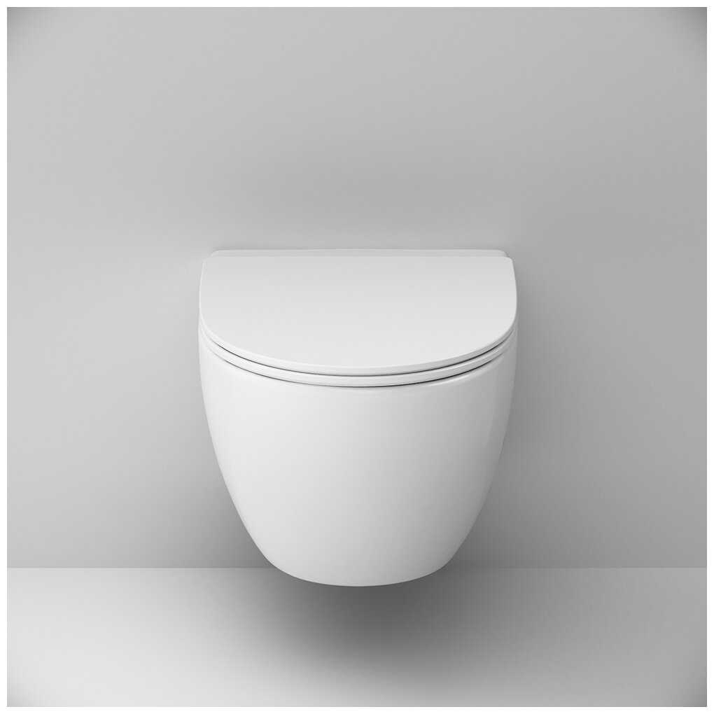 Чаша унитаза подвесная AM.PM FlashClean C111700WH с горизонтальным выпуском фотография 3