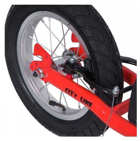 Детский 2-колесный внедорожный самокат Novatrack STAMP N1 12
