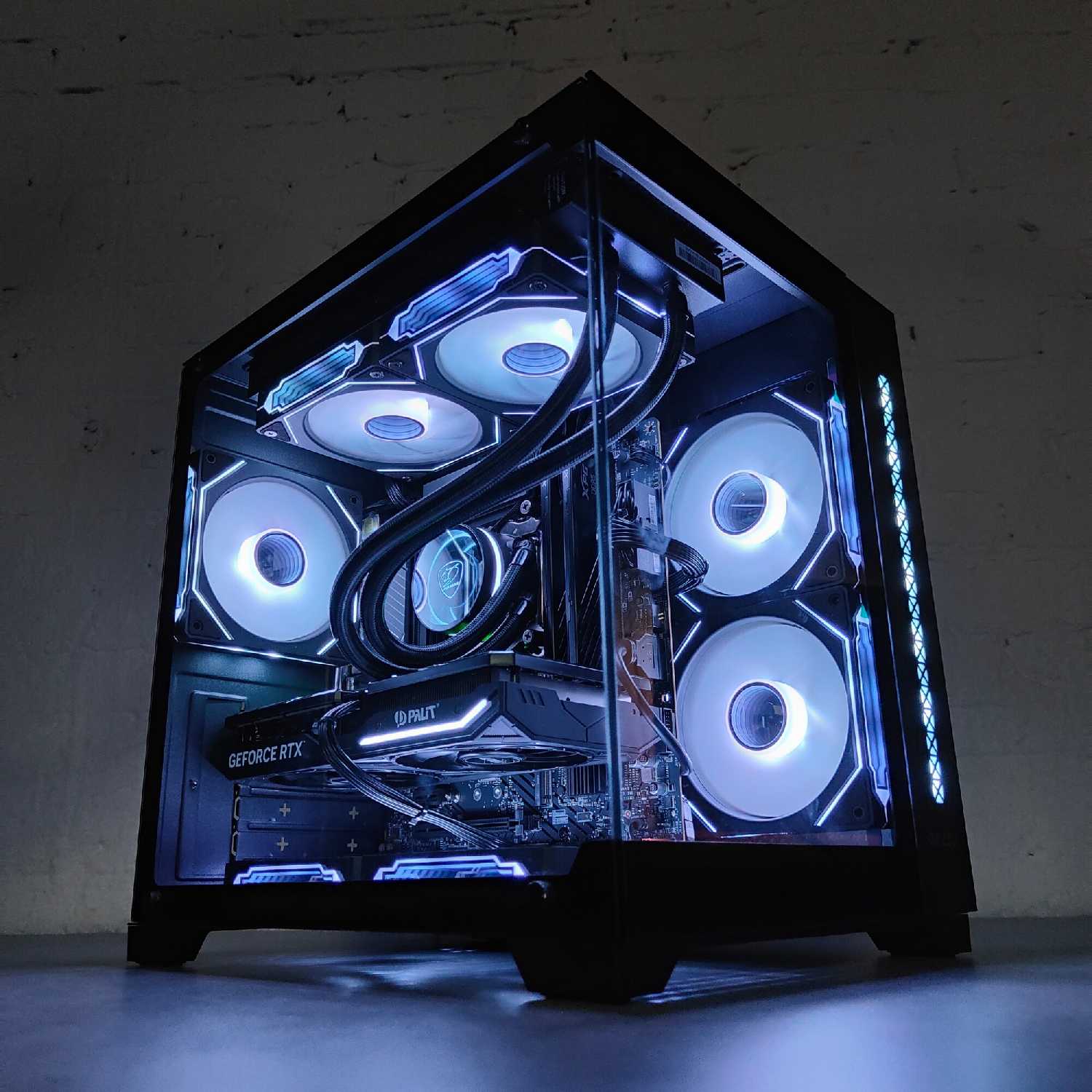 Игровой компьютер/системный блок Bunker Intel i7 12700f, RTX 4070 (12gb), DDR5 32Gb, SSD 1Tb