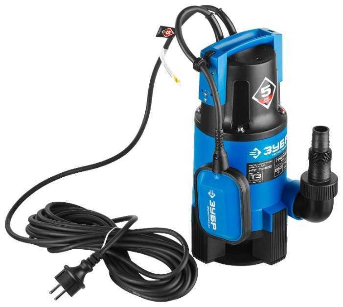 Дренажный насос ЗУБР НПГ-Т3-550 (550 Вт) фотография 6