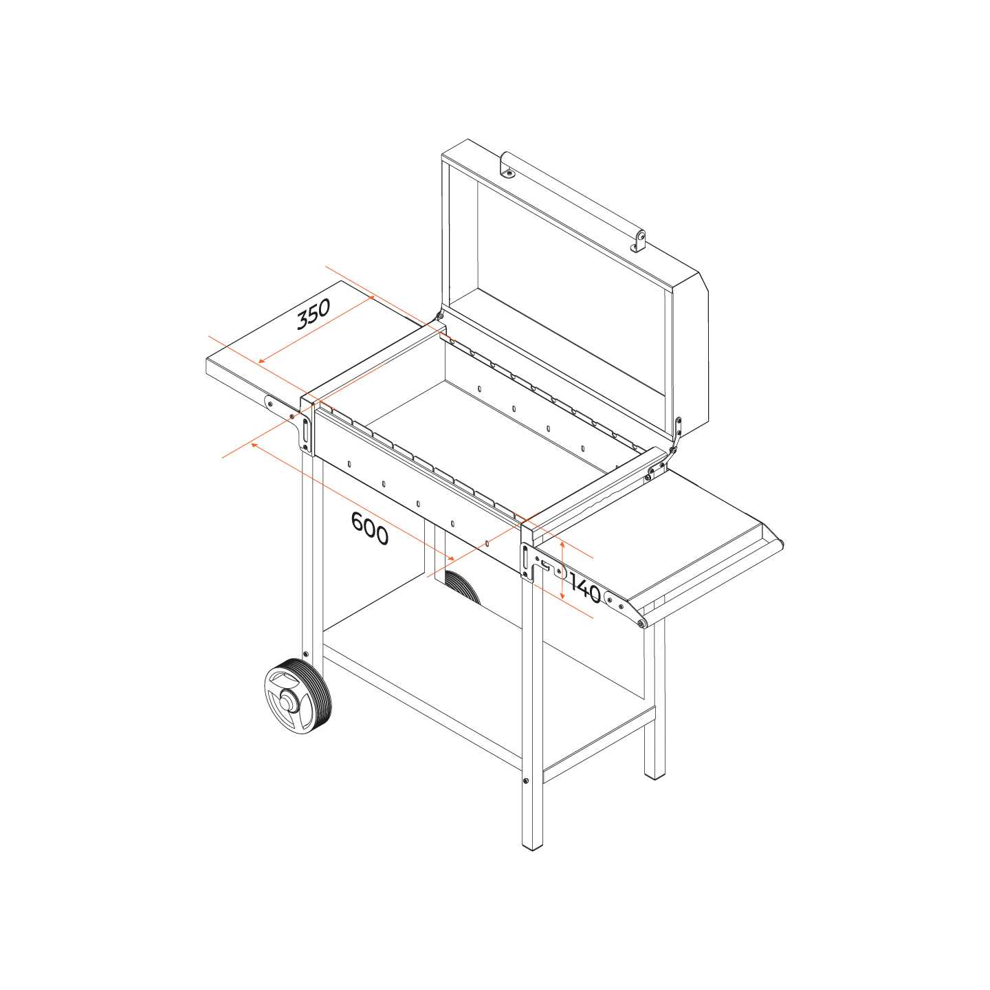 Гриль-барбекю Gratar МАН 203 фотография 13