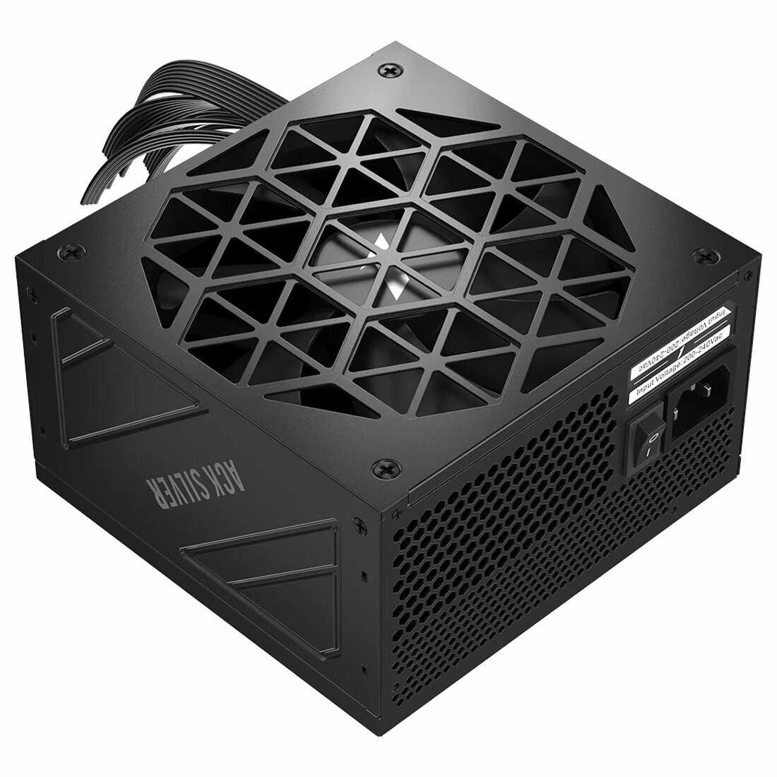 Блок питания 1STPLAYER ACK SILVER 850W 80+ Silver ATX 3.1 (HA-850BA7-BK) фотография 1