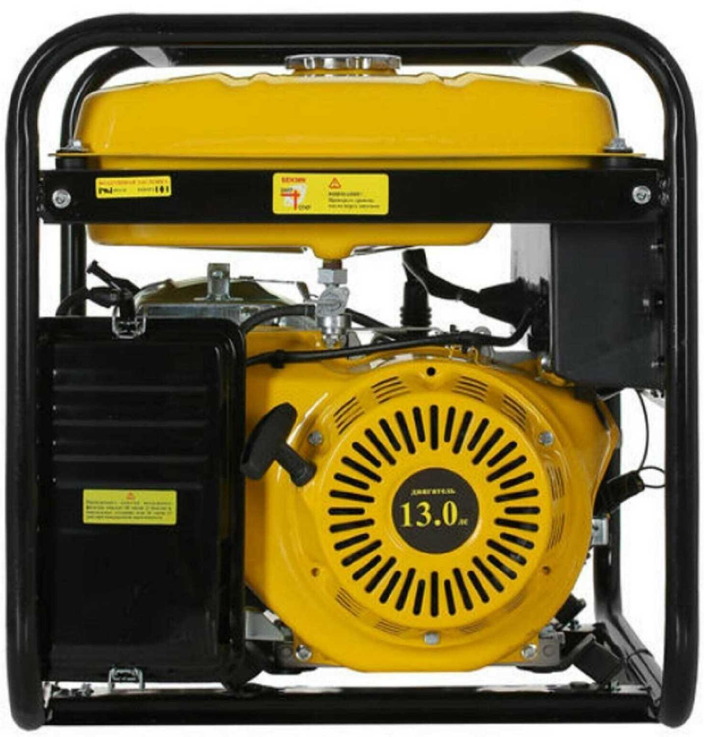 Бензиновый генератор Eurolux G6500A фотография 3