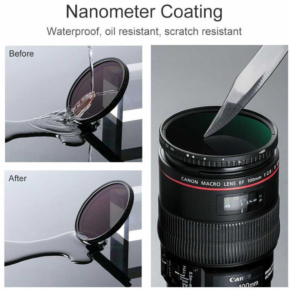 Светофильтр Nano-X Pro ND8-128 (77мм) фотография 4