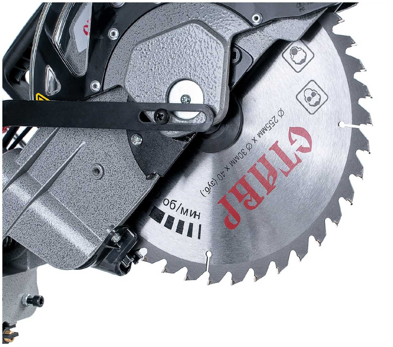 Торцовочная сетевая пила СТАВР ПТ-255 (2200Л) фотография 3