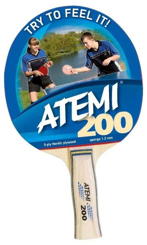 Ракетки для настольного тенниса ATEMI 200 AN фотография 3