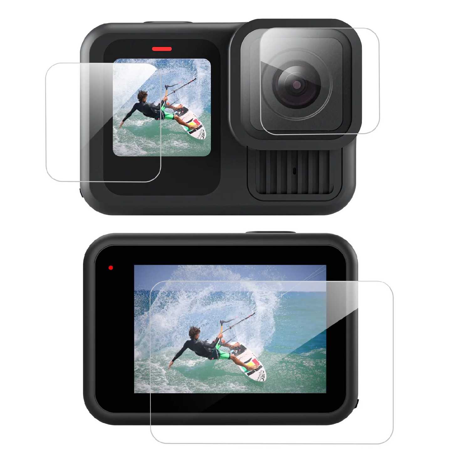 Защитное стекло Telesin для GoPro Hero 13 (S6-FLM-08-TGP)