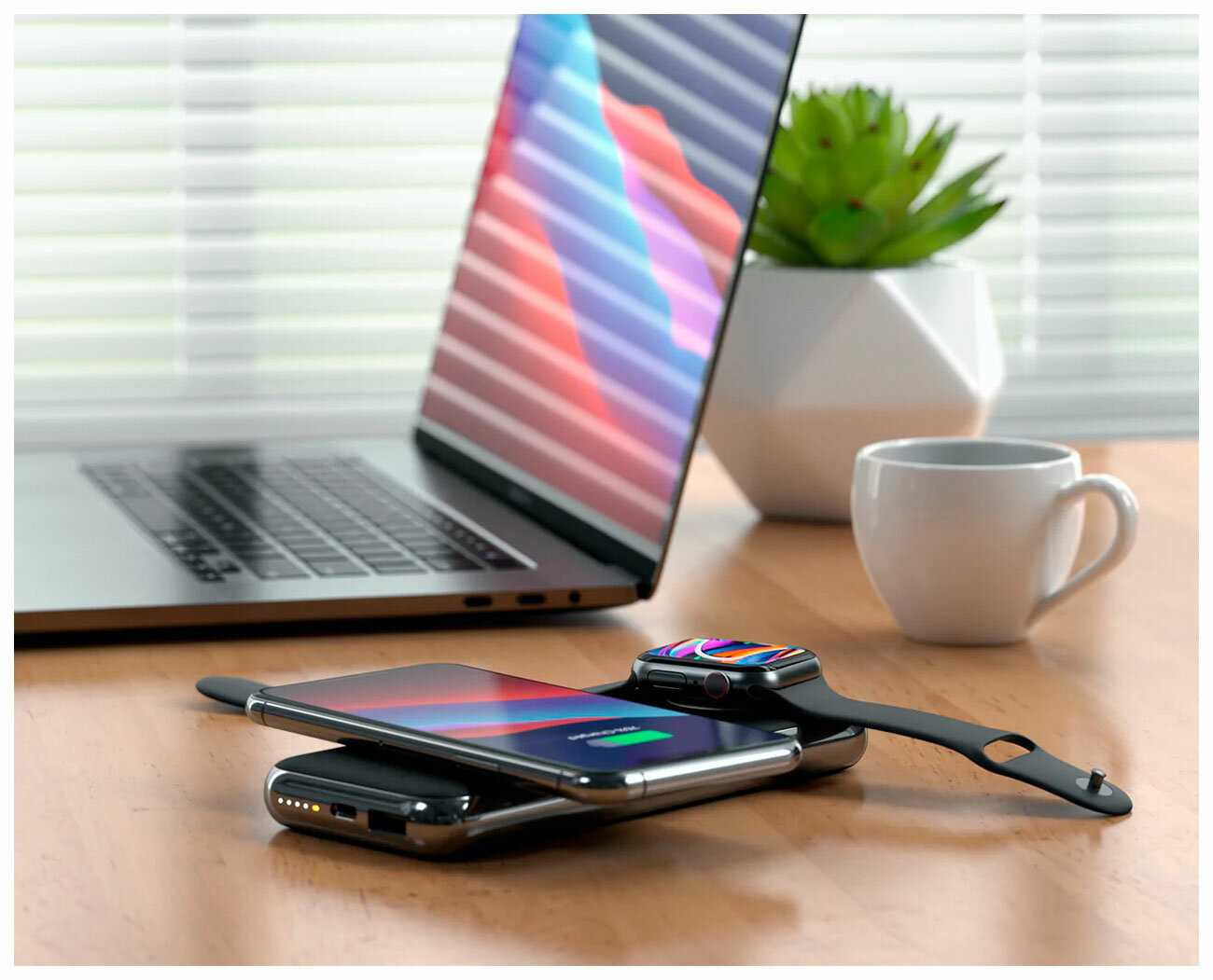 Аккумулятор Satechi Quatro Wireless (10000 мАч) фотография 1