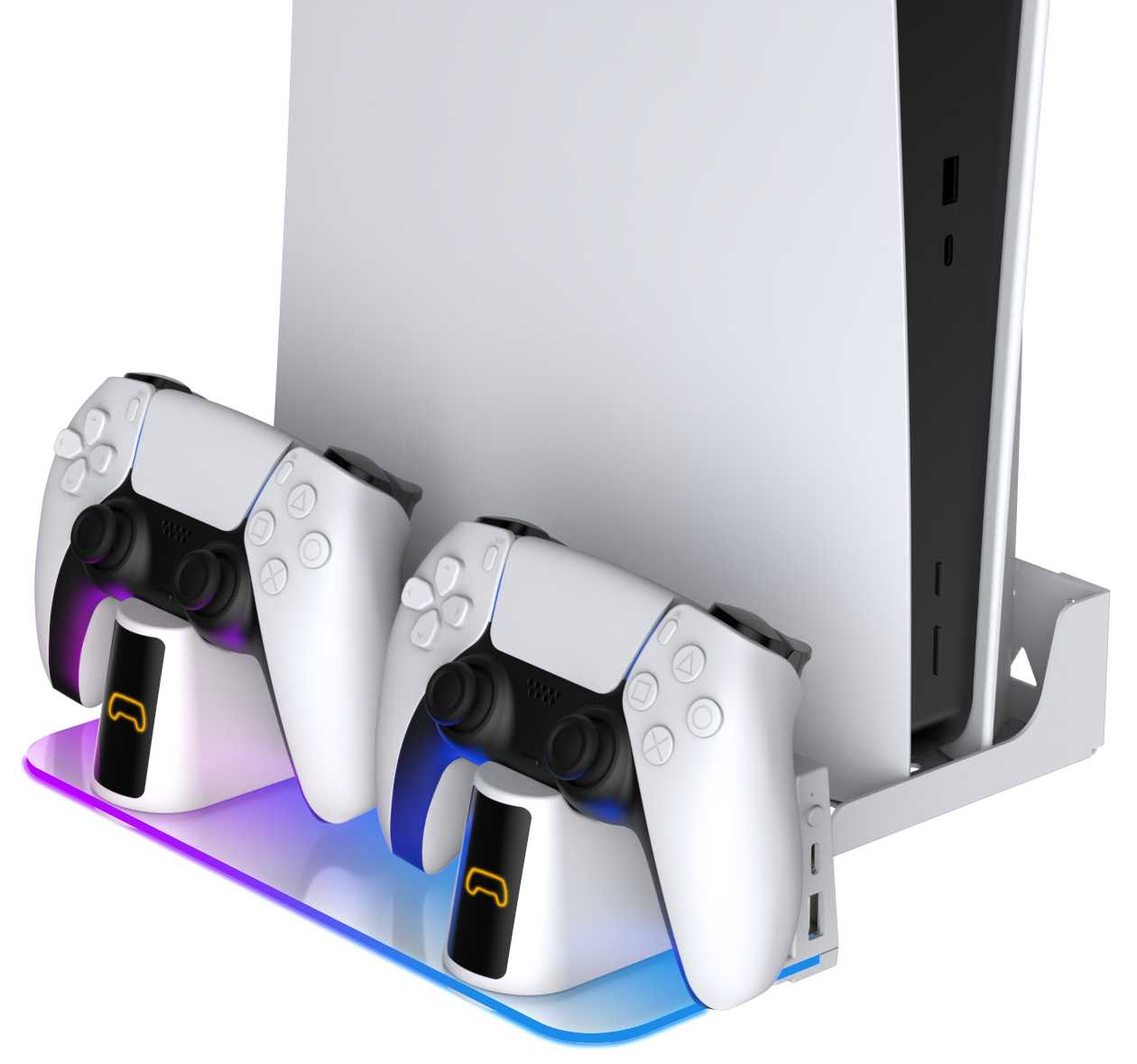 Аксессуары для игровых приставок VOLFOX P5-300 [с зарядкой, крепление на стену] фотография 4