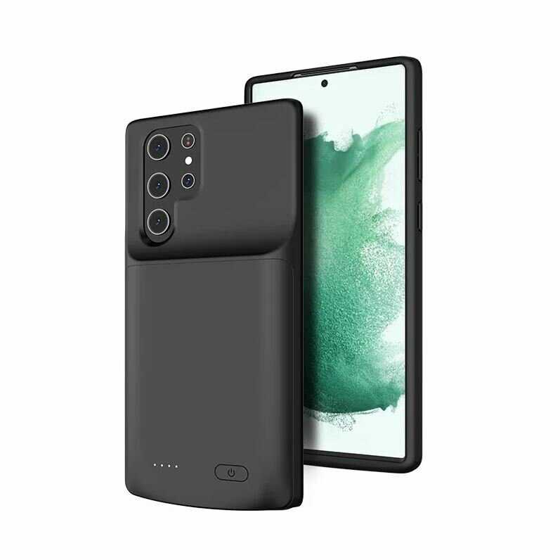 Чехол аккумулятор Tubon для Samsung S22 Ultra (4800мАч) фотография 1
