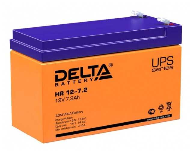 Аккумуляторная батарея DELTA HR 12-7.2 (12В)