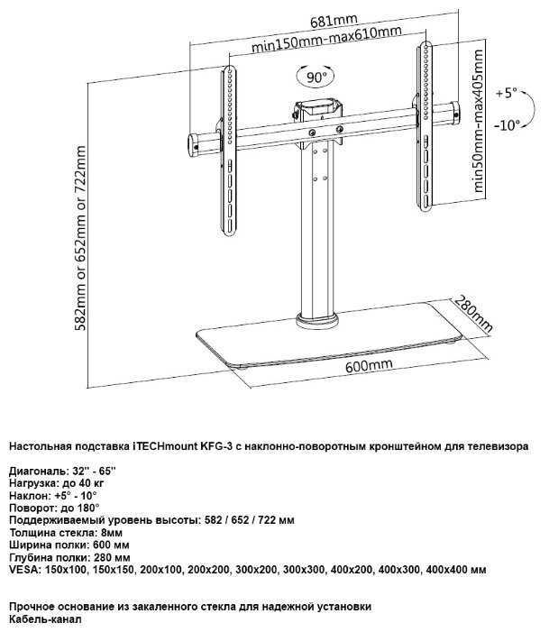 Крепление ITECHmount KFG-3 фотография 4