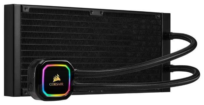 Кулер для процессора Corsair iCUE H115i RGB PRO XT (CW-9060044-WW) фотография 1