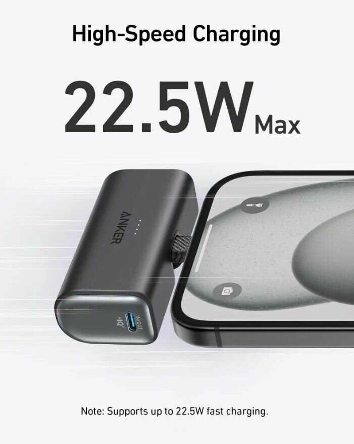 Внешний аккумулятор Anker Nano (A1653) фотография 2