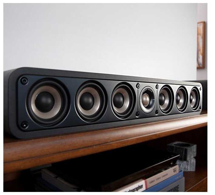 Акустика центрального канала POLK AUDIO SIGNATURE ELITE ES35, black фотография 2