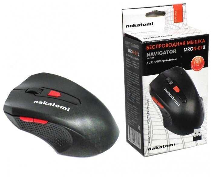 Беспроводная мышь NAKATOMI MRON-07U фотография 4