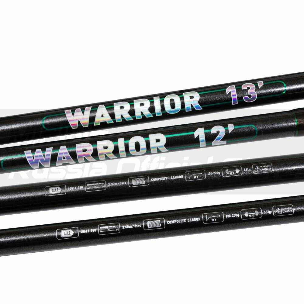 Удилище карповое MIFINE WARRIOR 3.9м (100-200гр) фотография 9