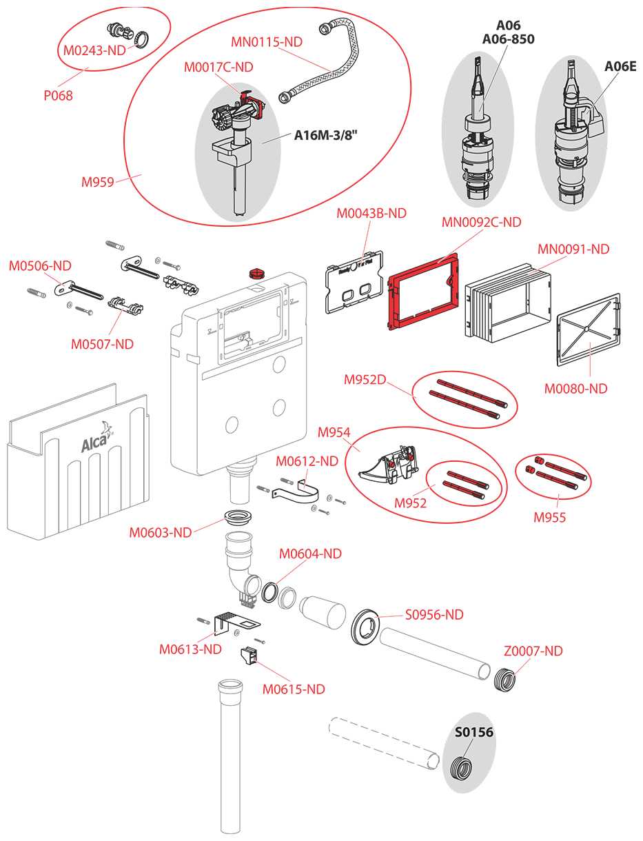 Бачок скрытого монтажа Alcadrain AM112 Basicмodul фотография 14