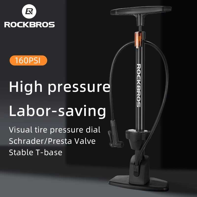 Велосипедный насос ROCKBROS Насос высокого давления (160PSI) фотография 4