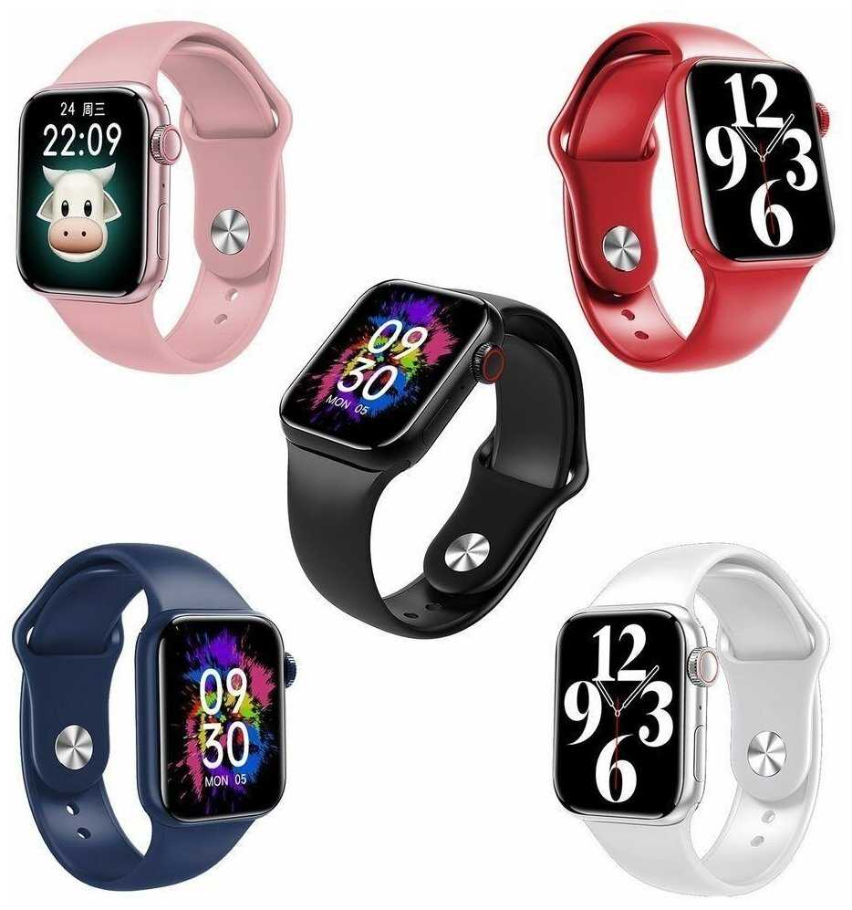 Умные часы SMART WATCH 7 серии PRO UNLIMITED FREEDOM GIM(черный) FR внимание! Кабель для айфона в подарок!