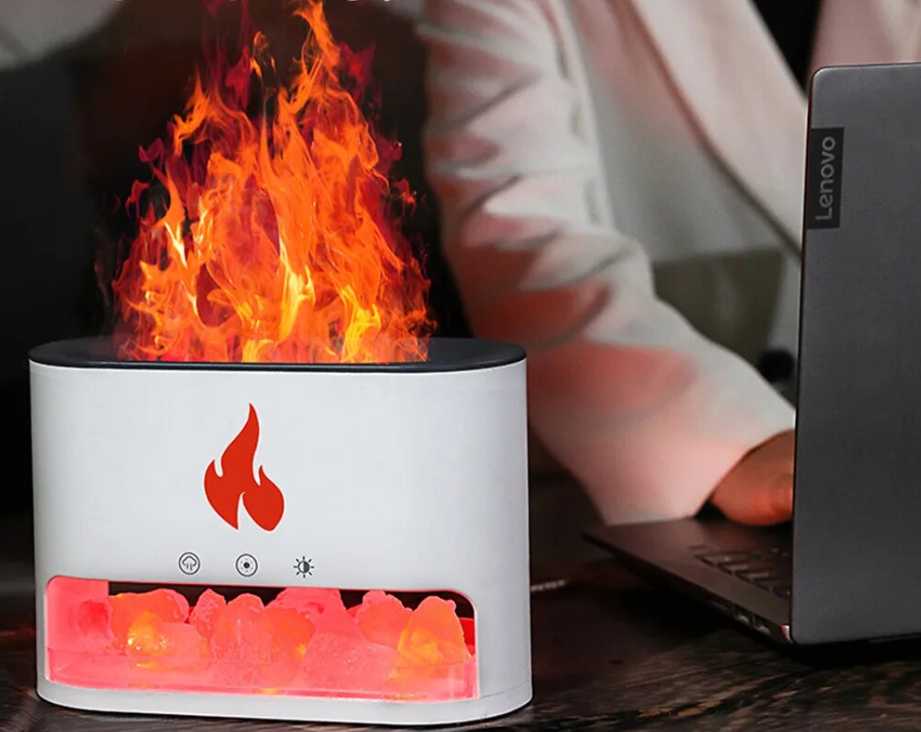 Увлажнитель воздуха Камин с подсветкой фотография 5