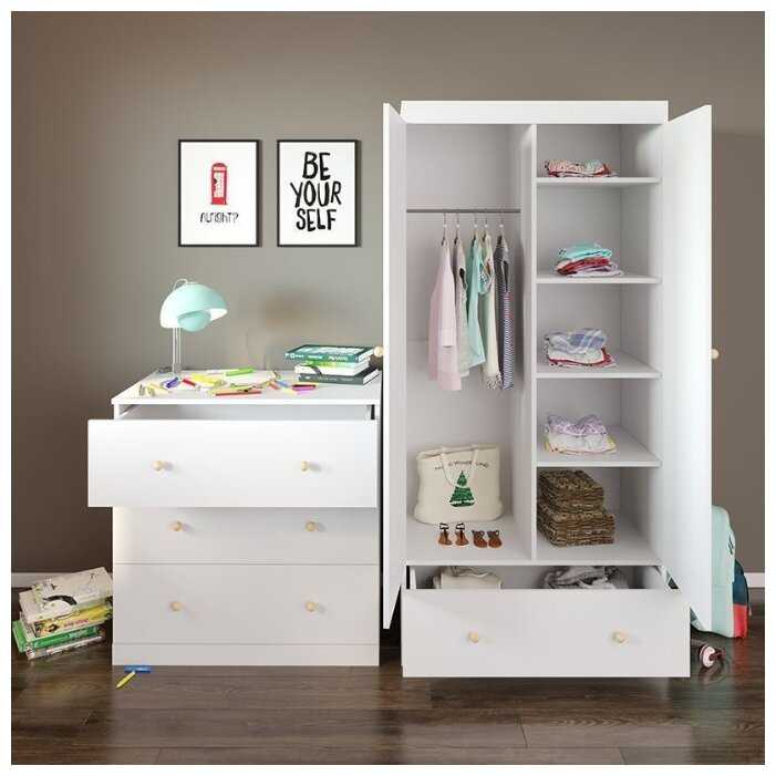 Комод Polini kids Fun 3290, белый фотография 6