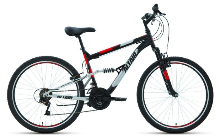 Горный (MTB) велосипед ALTAIR MTB FS 26 1.0 (2020) фотография 4