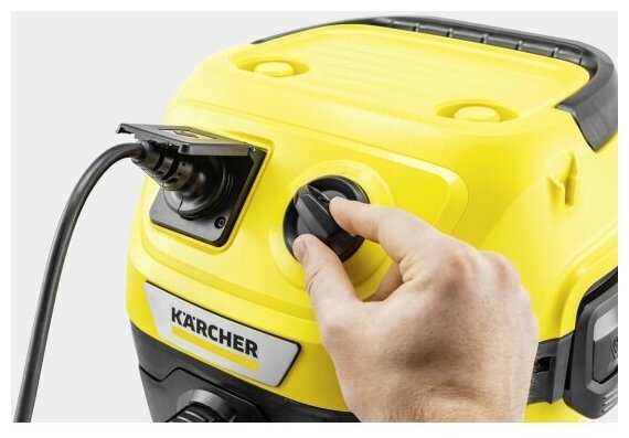 Хозяйственный пылесос KARCHER WD 3 P V-17/4/20 Workshop, 1000 Вт фотография 19