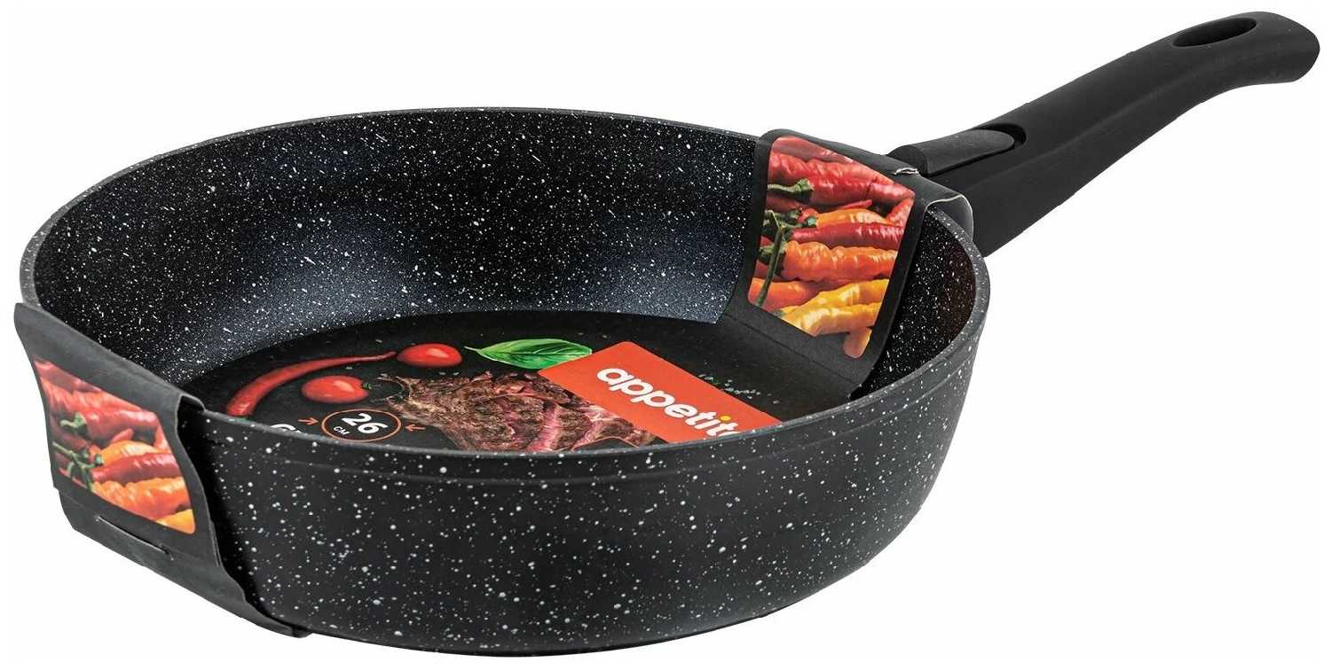 Сковорода Appetite Black Stone фотография 3