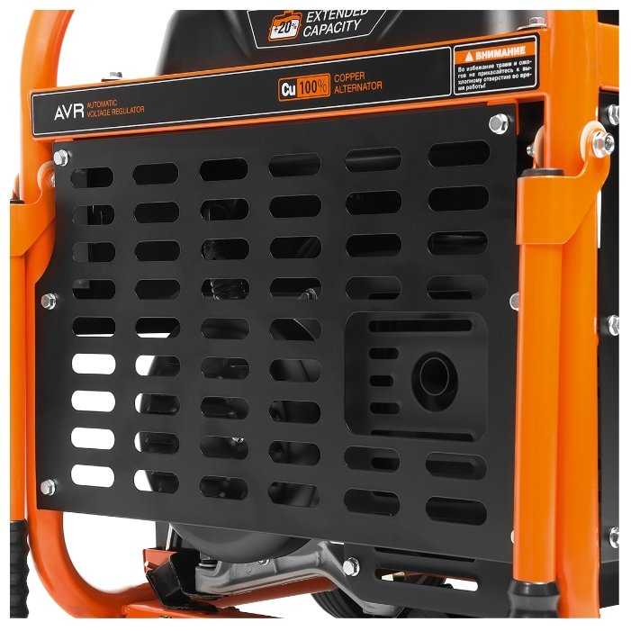 Бензиновый генератор Daewoo Power Products GDA 8500E, (7500 Вт) фотография 4