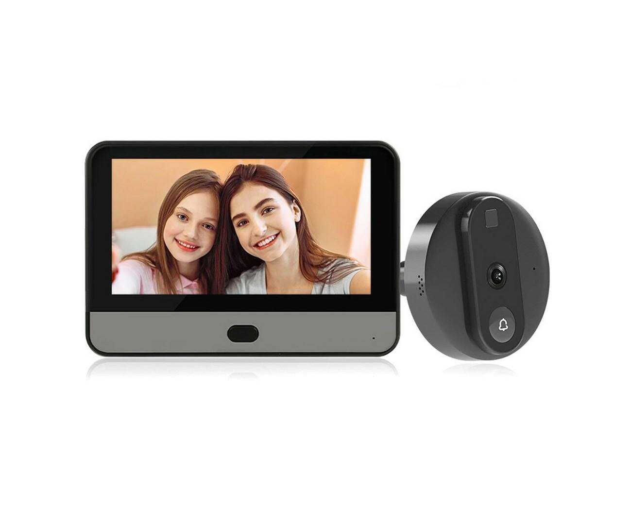 Дверной глазок Tuya HD видеоглазок для входной двери (DW1-Tuya)