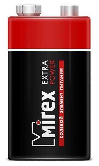 Батарейки Mirex 6F22 фотография 5