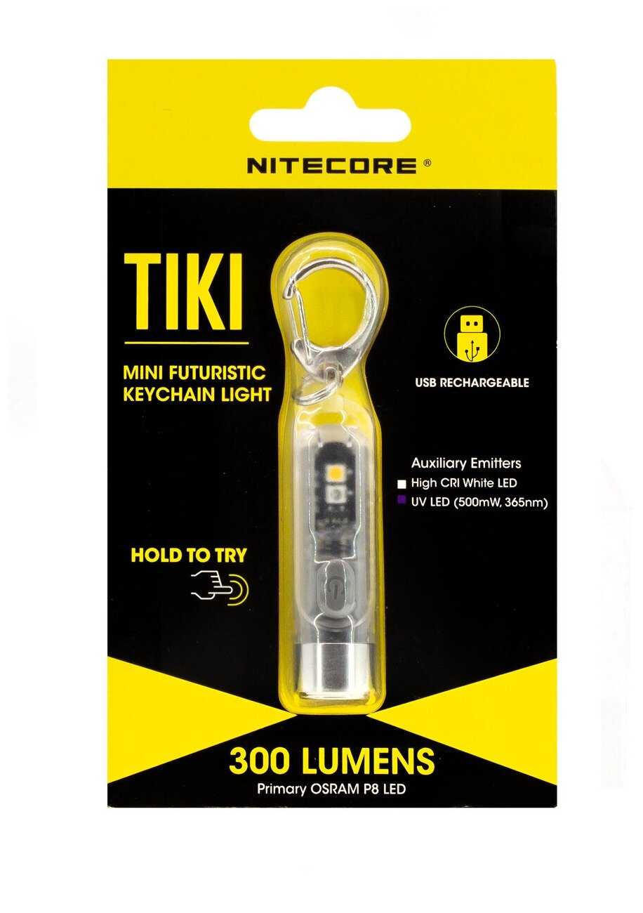налобный фонарь NITECORE TIKI OSRAM P8 фотография 1