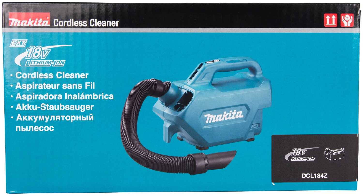 Пылесос Makita DCL184Z фотография 7