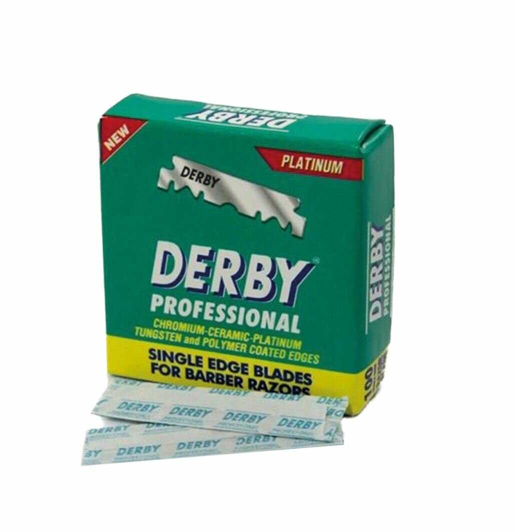 Лезвия для бритья Derby Professional (100 лезвий) фотография 4