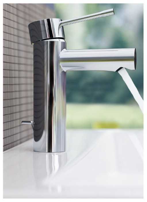 Смеситель для раковины (умывальника) Grohe Essence+ 32898001, рычажный фотография 5