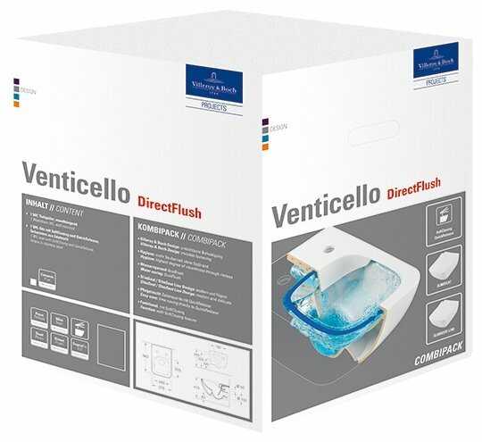 Чаша унитаза Villeroy & Boch Venticello (4611RL01) фотография 1