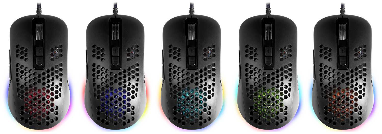 Игровая мышь Defender Shepard GM-620L RGB, 7 кнопок, 12800dpi фотография 1