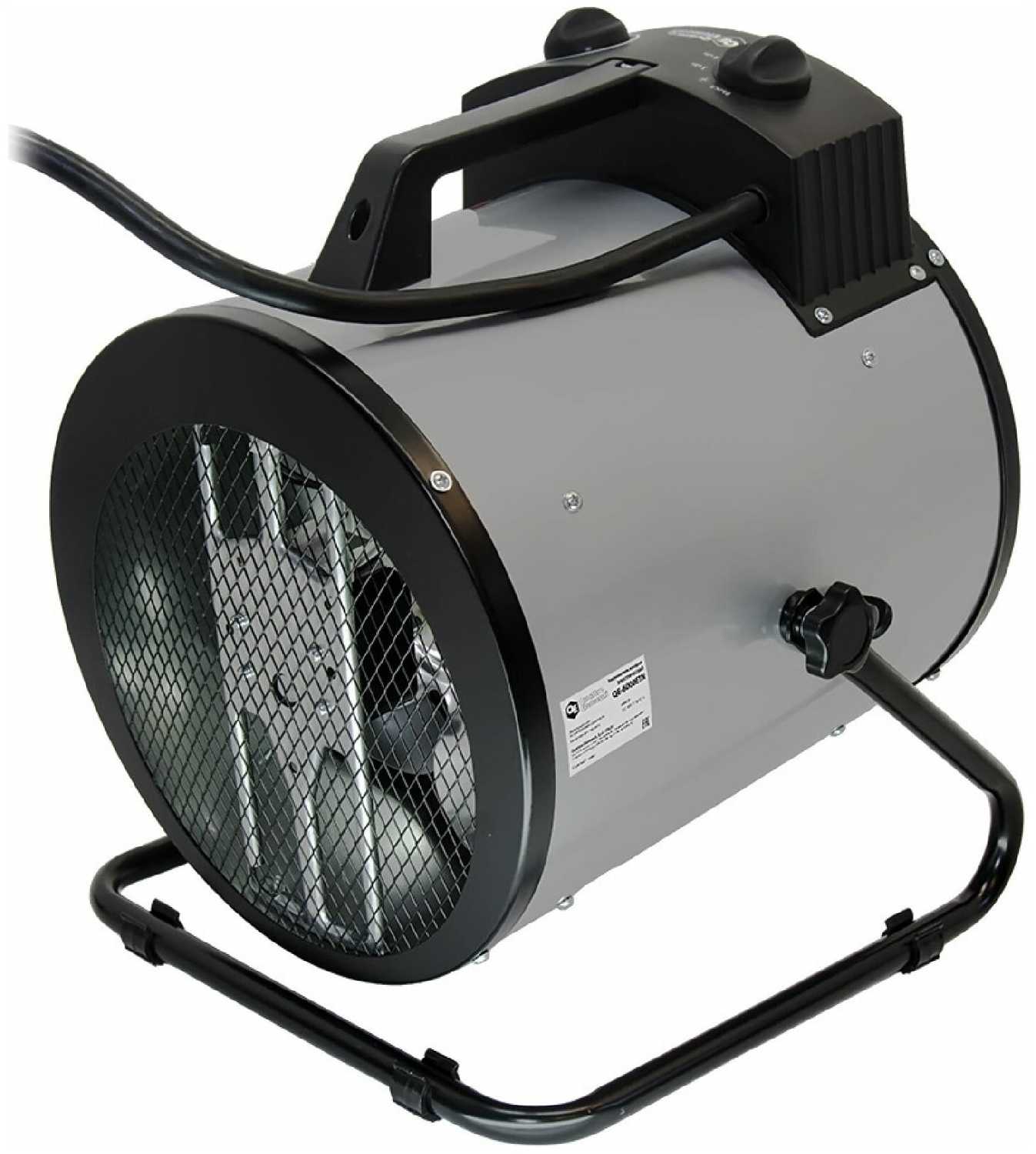 Электрическая тепловая пушка Quattro Elementi QE-6000ETN фотография 10