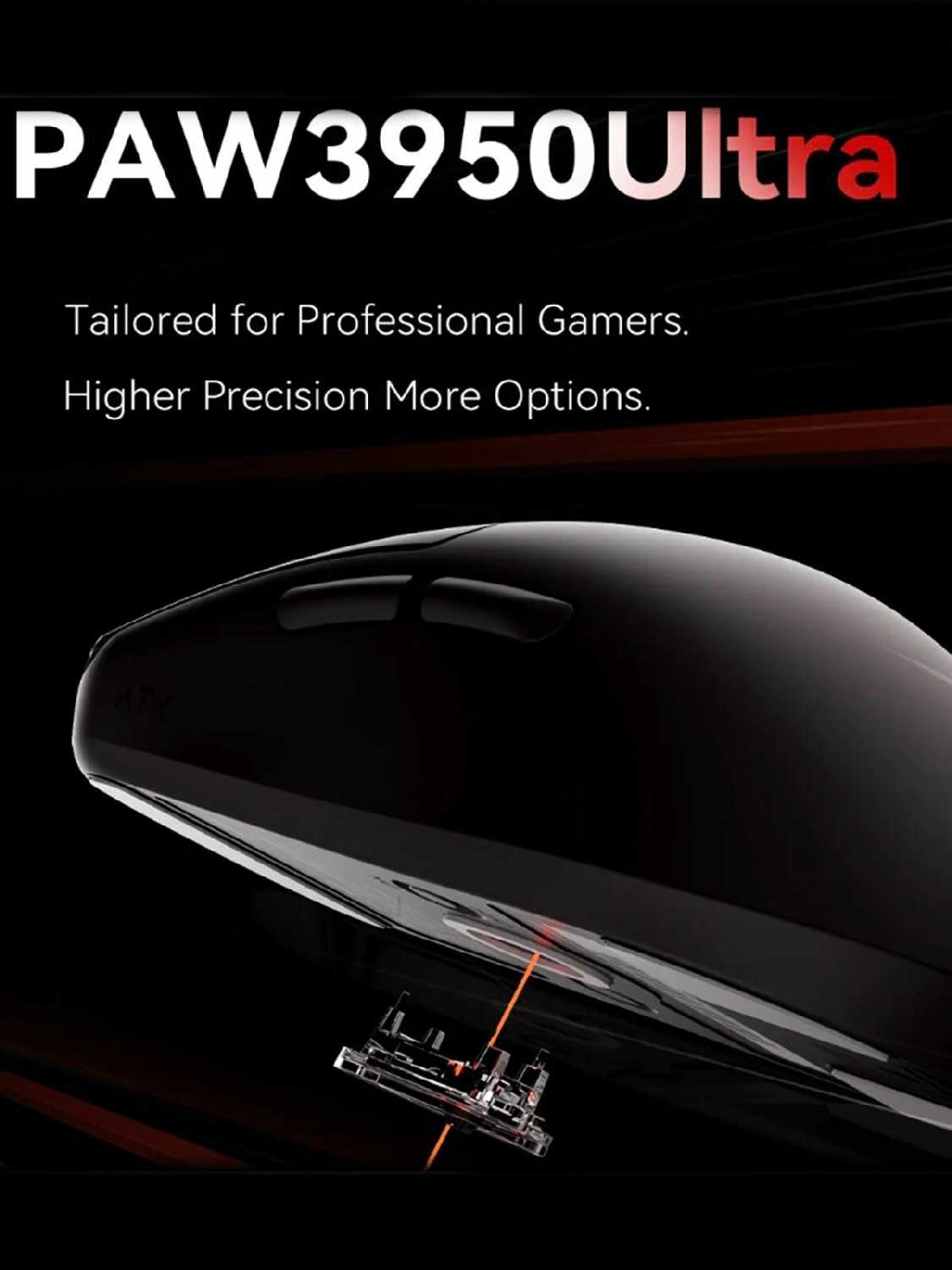 Мышь компьютерная беспроводная АТК F1 PRO Max (500mAh) фотография 2