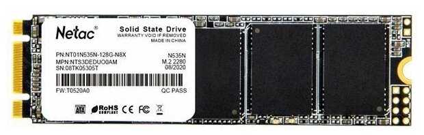 Твердотельный накопитель Netac N535N (NT01N535N-128G-N8X) фотография 1