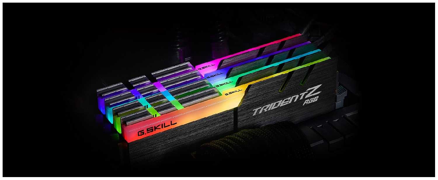Оперативная память G.SKILL Trident Z RGB (F4-3200C16D-16GTZR) фотография 7