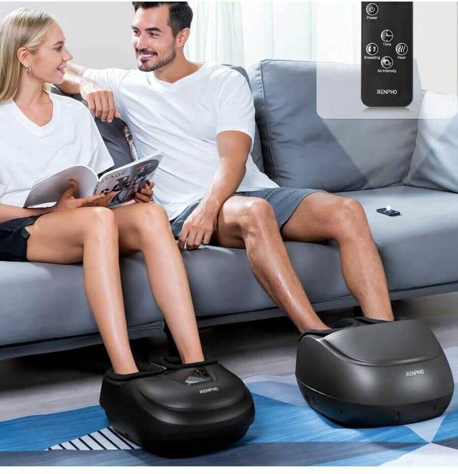Массажер для ног электрический RENPHO Shiatsu (RF-FM059) фотография 8