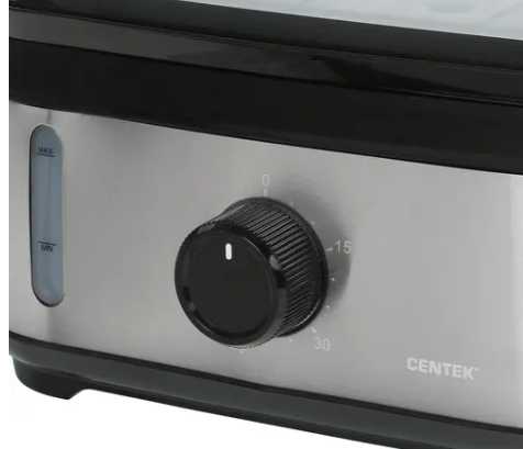 Пароварка Centek CT-1462 9л 1050Вт таймер 60 мин,3контейнера фотография 8