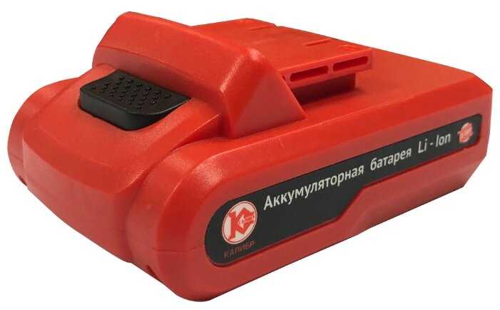 Аккумулятор КАЛИБР 70764 Li-Ion 18 В 2 А·ч